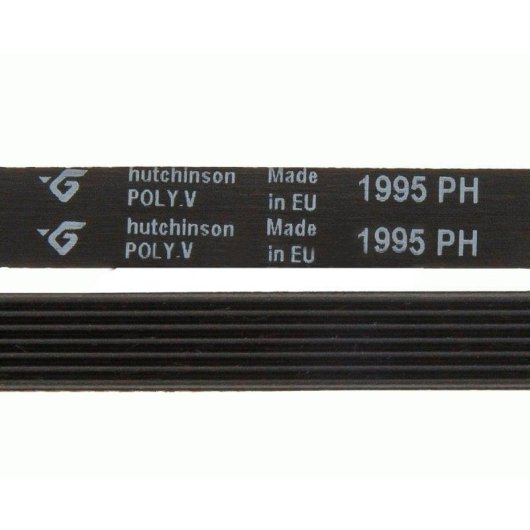 Correa de transmisión para secadora 1995 mm tipo H POLY.V