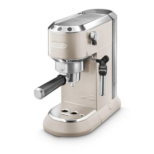 Caffettiera Manuale DeLonghi Dedica Arte EC885.BG 1,1L 15 bar My LatteArt Beige
