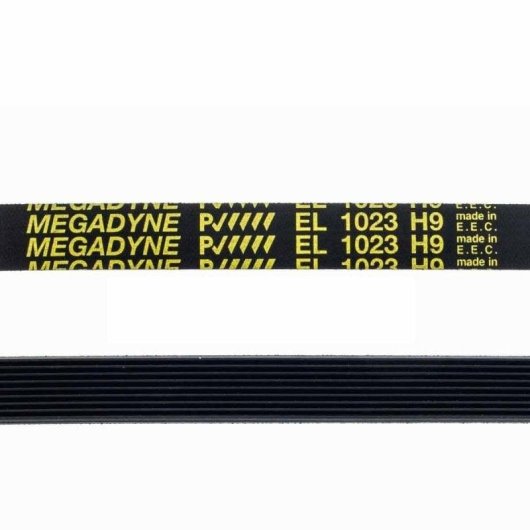 Correa de transmisión para lavadora Megadyne 1023 mm 9 dientes 8 canales tipo H