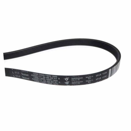Correa para motor lavadora Vestel 5pje1234 42021577 Hutchinson