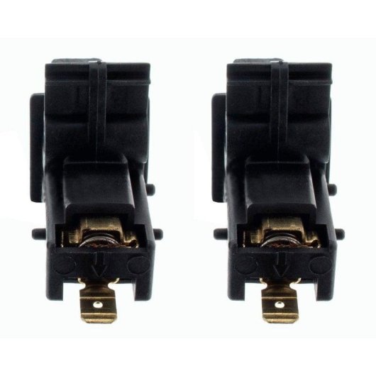 Escobilla con Portaescobilla para Motor SELNI 2 Unidades 5 x 12,5 x 35 mm Faston 6,3 mm