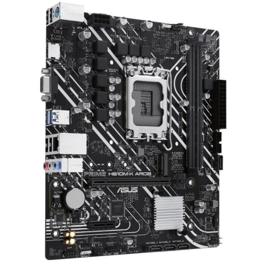 Carte mère ASUS PRIME H610M-K ARGB H610 LGA1700 DDR5 Micro-ATX RGB