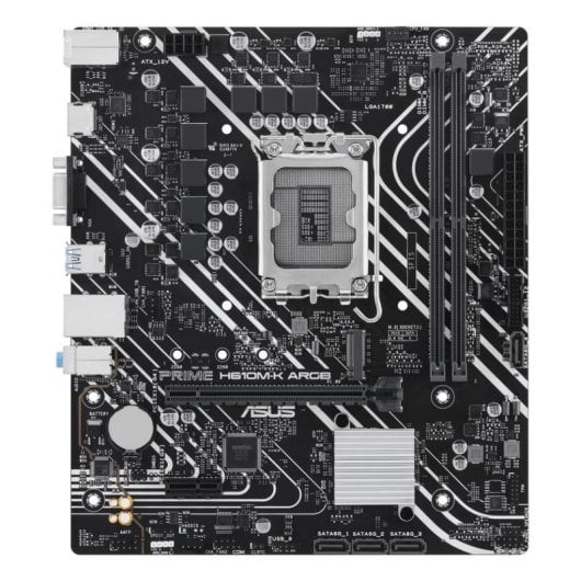 Carte mère ASUS PRIME H610M-K ARGB H610 LGA1700 DDR5 Micro-ATX RGB