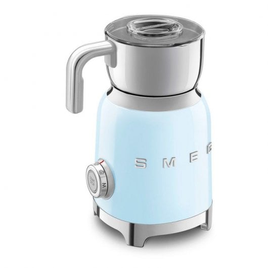 Smeg MFF11PBEU Mousseur à lait automatique 500W Bleu