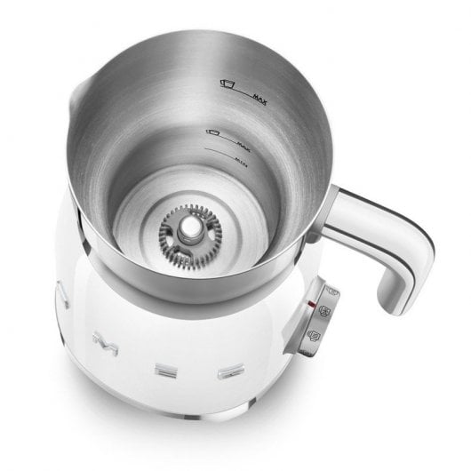 Smeg MFF11WHEU Mousseur à lait automatique 500W Blanc