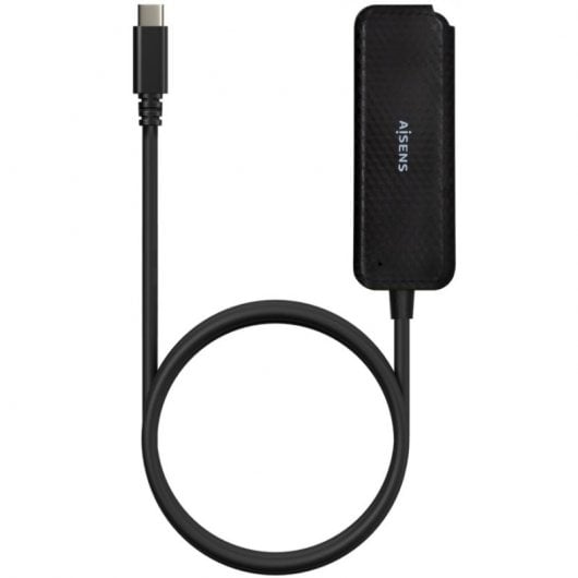 Aisens Hub USB-C a 4 Puertos USB 3.0 60cm Negro