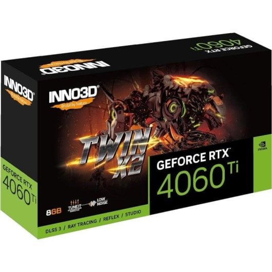 Tarjeta Gráfica Inno3D GeForce RTX 4060 Ti 8GB GDDR6 DLSS3