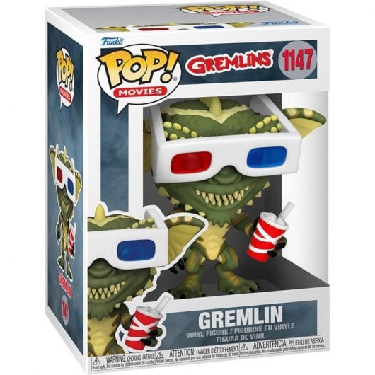 Funko Pop Cine Gremlins Gremlin con Gafas de 3D