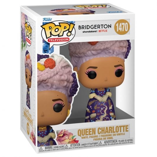 Funko Pop TV Bridgerton Rainha Charlotte