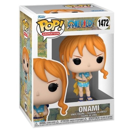 Figura colecionável Funko Pop One Piece Onami Traje Wano vinil 10 cm
