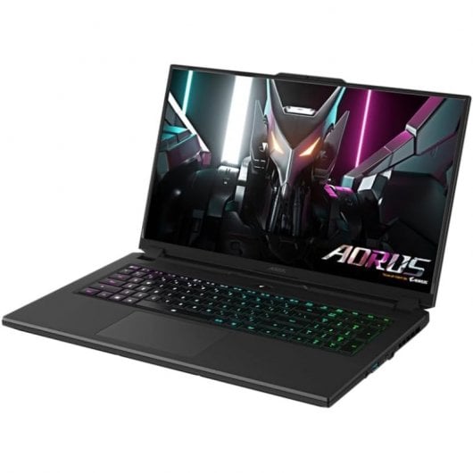 Gigabyte AORUS 9KF-E3ES513SH Computer portatile 43,9 cm (17.3") Full HD Intel® Core™ i5 i5-12500H 16 GB DDR4-SDRAM 512 GB SSD NVIDIA GeForce RTX 4060 Wi-Fi 6E (802.11ax) Windows 11 Home Nero