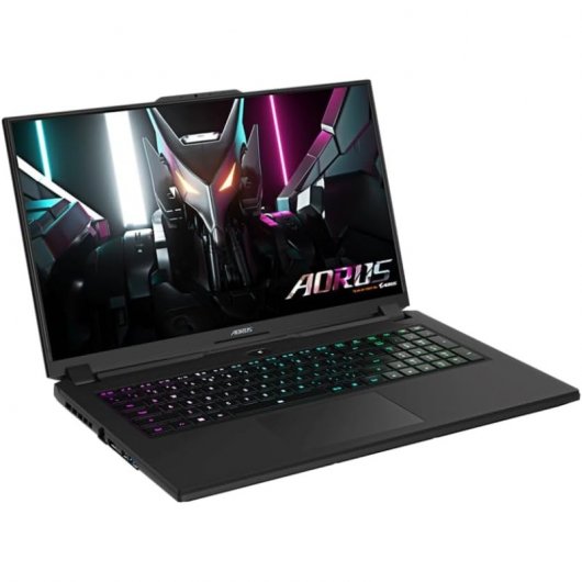 Gigabyte AORUS 9KF-E3ES513SH Computer portatile 43,9 cm (17.3") Full HD Intel® Core™ i5 i5-12500H 16 GB DDR4-SDRAM 512 GB SSD NVIDIA GeForce RTX 4060 Wi-Fi 6E (802.11ax) Windows 11 Home Nero