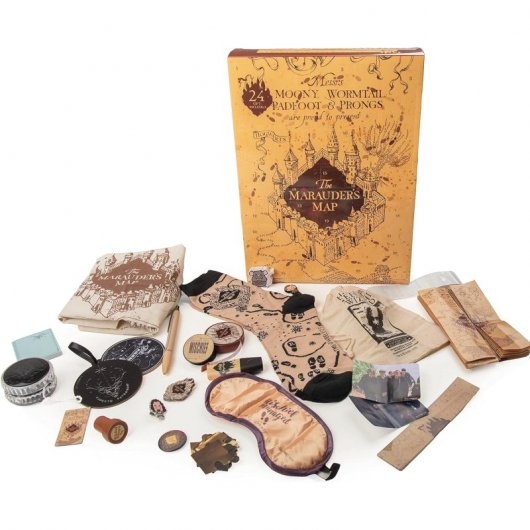 Cinereplicas Calendario de Adviento Harry Potter Mapa del Merodeador