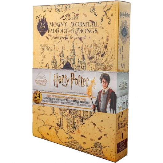 Cinereplicas Calendario de Adviento Harry Potter Mapa del Merodeador