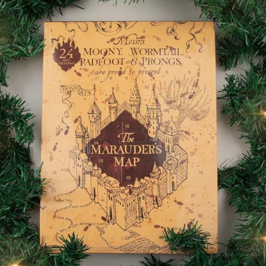 Cinereplicas Calendario de Adviento Harry Potter Mapa del Merodeador