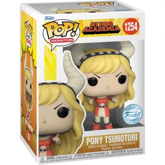 Funko Pop Animation My Hero Academia Poney Tsunotori Édition Spéciale