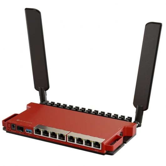 Mikrotik L009UiGS-2HaxD-IN router wireless Gigabit Ethernet Banda singola (2.4 GHz) Rosso