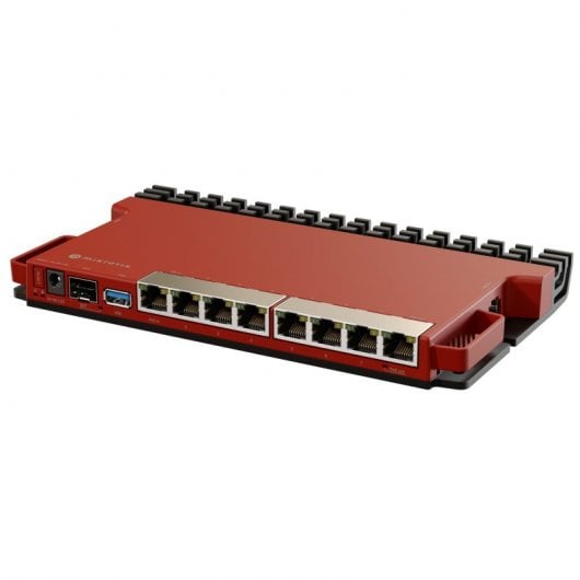 Switch MikroTik L009UiGS-RM 8 porte Gigabit + 1 porta SFP