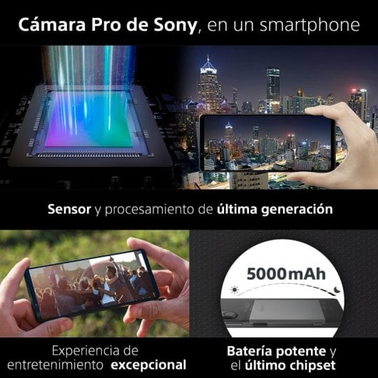 Sony Xperia 1 V 5G 6,5" OLED 12/256 Go Noir Gratuit
