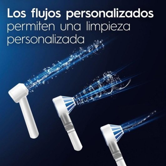 Escova de Dentes Oscilante Rotativo Oral-B Pro Series 1 Oxyjet 3 Modos 1 Cabeça Temporizador Sensor de Pressão