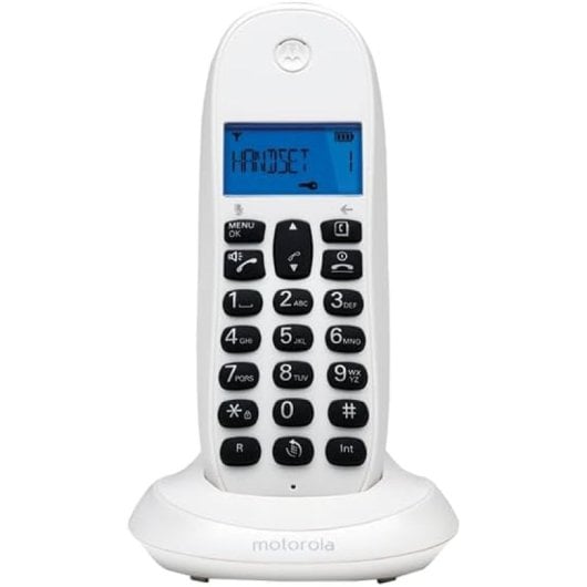 Telefono cordless Motorola C1001CB+ Bianco