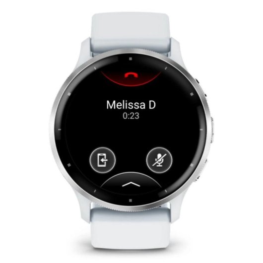 Garmin Venu 3 Bluetooth WiFi GPS NFC 45mm AMOLED Aço Branco Resistente Água 5ATM SpO2