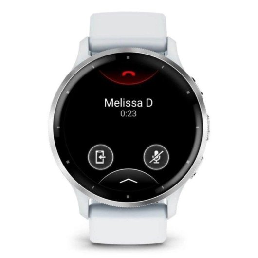 Garmin Venu 3 Bluetooth WiFi GPS NFC 45mm AMOLED Aço Branco Resistente Água 5ATM SpO2