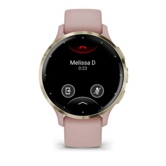 Garmin Venu 3S Bluetooth GPS 41mm AMOLED Or Rose Taille Unique Cardio Poignet SpO2 Etanche 5ATM