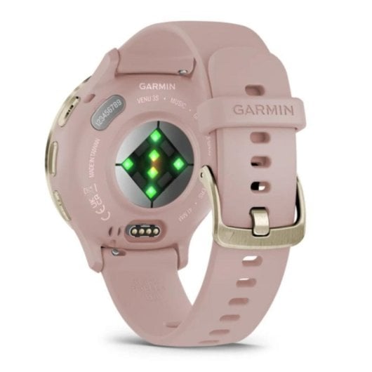 Garmin Venu 3S Bluetooth GPS 41mm AMOLED Or Rose Taille Unique Cardio Poignet SpO2 Etanche 5ATM