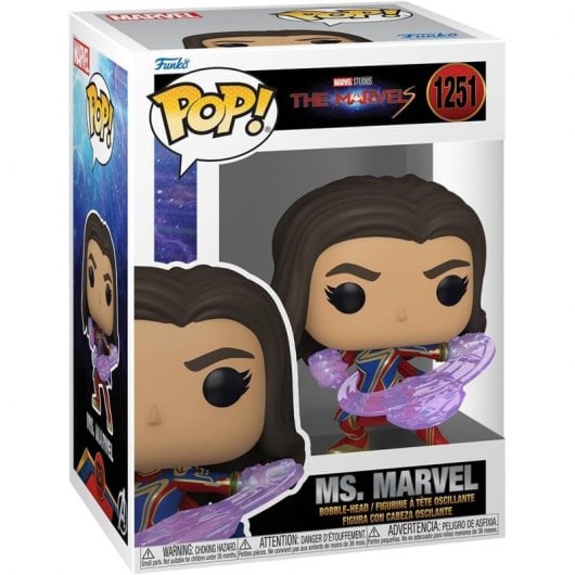 Funko Pop As Maravilhas: Sra. Marvel