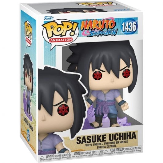 Funko Pop Animação Naruto Shippuden Sasuke Uchiha