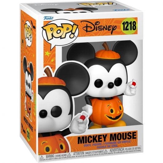 Funko Pop Disney Halloween Mickey Mouse Des bonbons ou un sort