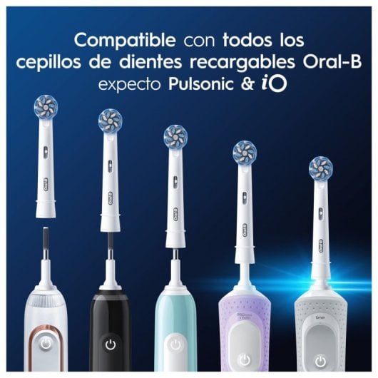Oral-B Braun Sensitive Clean Pack de 9 Cabezales de Recambio