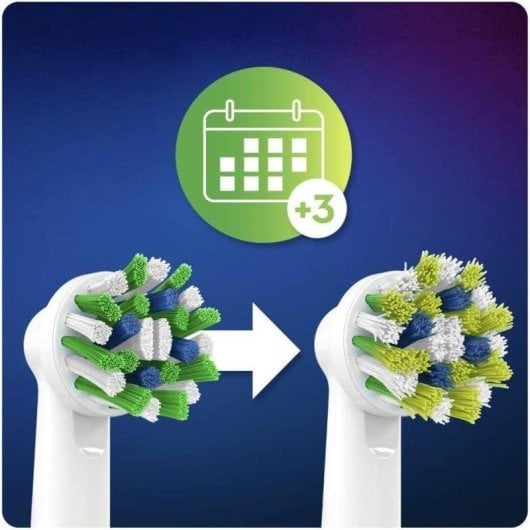 Aufsteckbürste Oral-B CrossAction 9 Einheiten Weiß