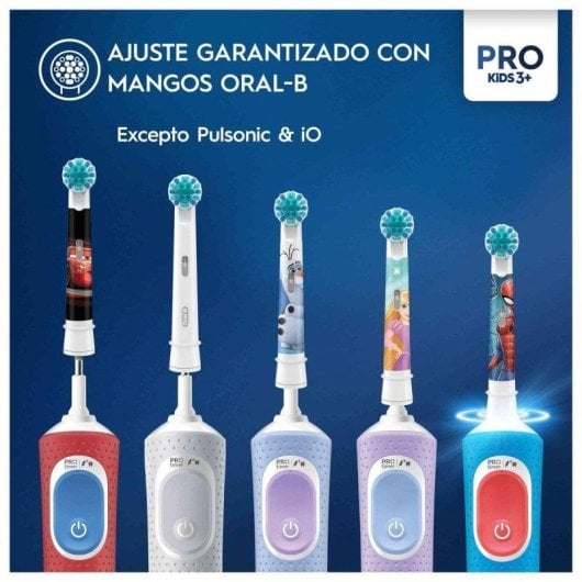 Oral-B Recambio de Cabezal Braun Oral-B Spiderman 4 Unidades