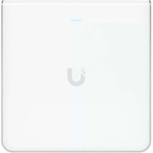 Ponto de Acesso Ubiquiti U6 Enterprise In-Wall WiFi 6E Tri-Banda 4 Ports 2,5 GbE PoE+