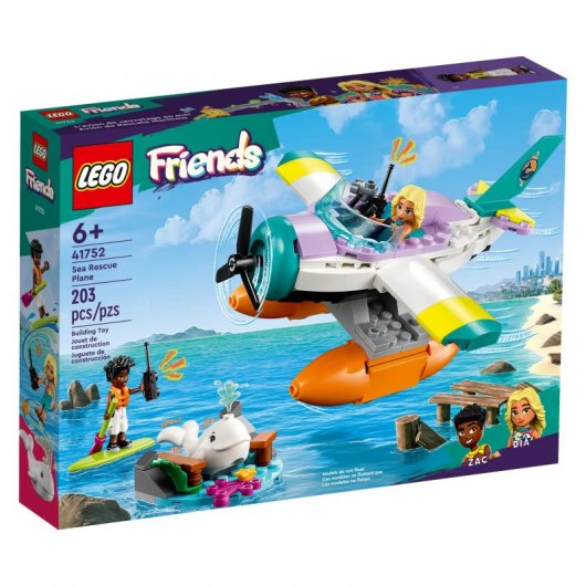 Lego Friends: Avión de Rescate Marítimo