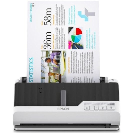 Scanner Epson DS-C490 Kompakt A4 Duplex 40ppm 600x600 DPI USB