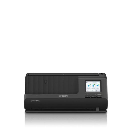 Escáner Epson ES-C380W compacto A4 dúplex WiFi negro