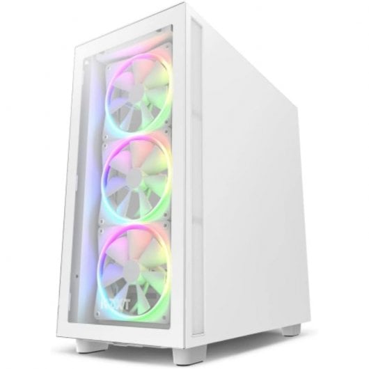 NZXT F140 RGB TWIN Ventoinhas Suplementares 140mm Brancas 2 Unidades