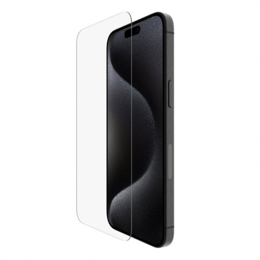 Belkin Protector Pantalla Cristal Templado para iPhone 15 Pro Max