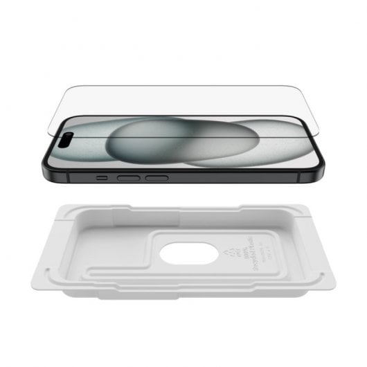 Belkin Protector Pantalla Cristal Templado para iPhone 15