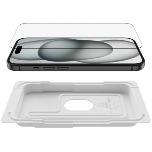Belkin Protector de pantalla UltraGlass 2 iPhone 15