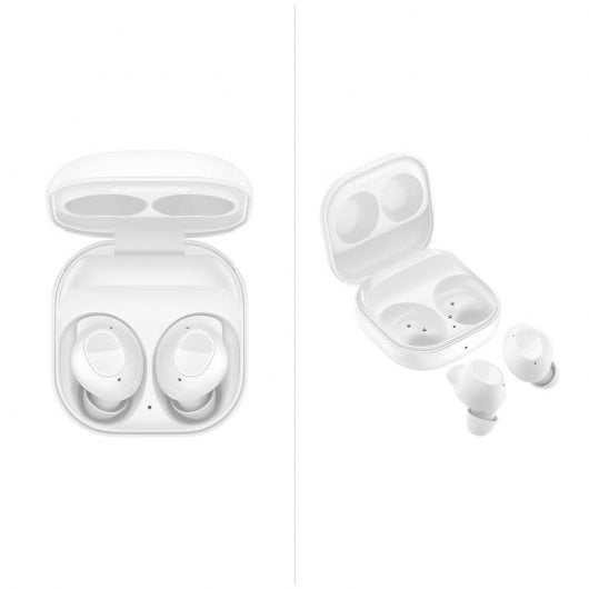 Cuffie Bluetooth Samsung Galaxy Buds FE bianche con cancellazione attiva del rumore