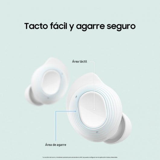 Samsung Galaxy Buds FE Auriculares Bluetooth Brancos com Cancelamento Ativo de Ruido