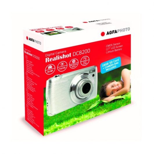 Agfaphoto DC8200 Fotocamera digitale compatta Argento