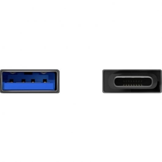 Aisens Mini Adaptador USB-C Macho para USB 3.2 Fêmea Cinzento