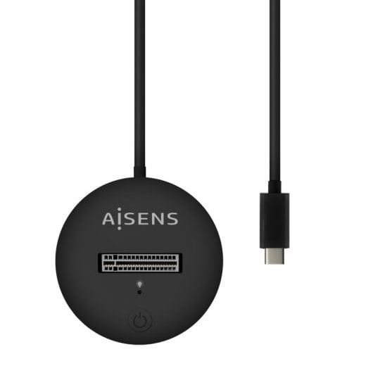 Aisens ASUC-M2D013-BK Dock USB-C a M.2 (NGFF) SATA/NVMe Negro