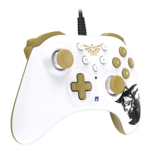 Hori Horipad Turbo Zelda Gold/Weiß-Controller für Nintendo Switch