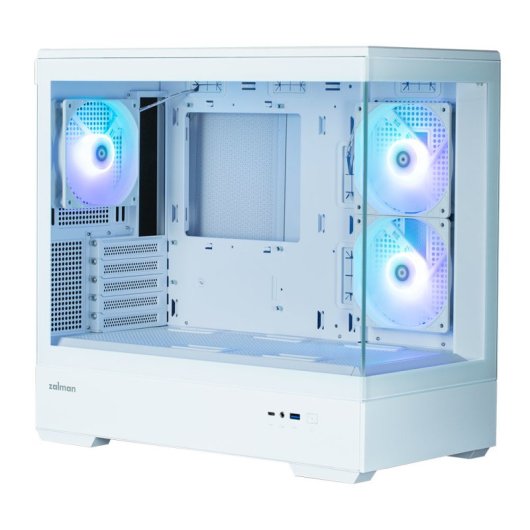 Zalman P30 Mini Tower Cristal Templado ARGB USB-C 3.2 Blanca